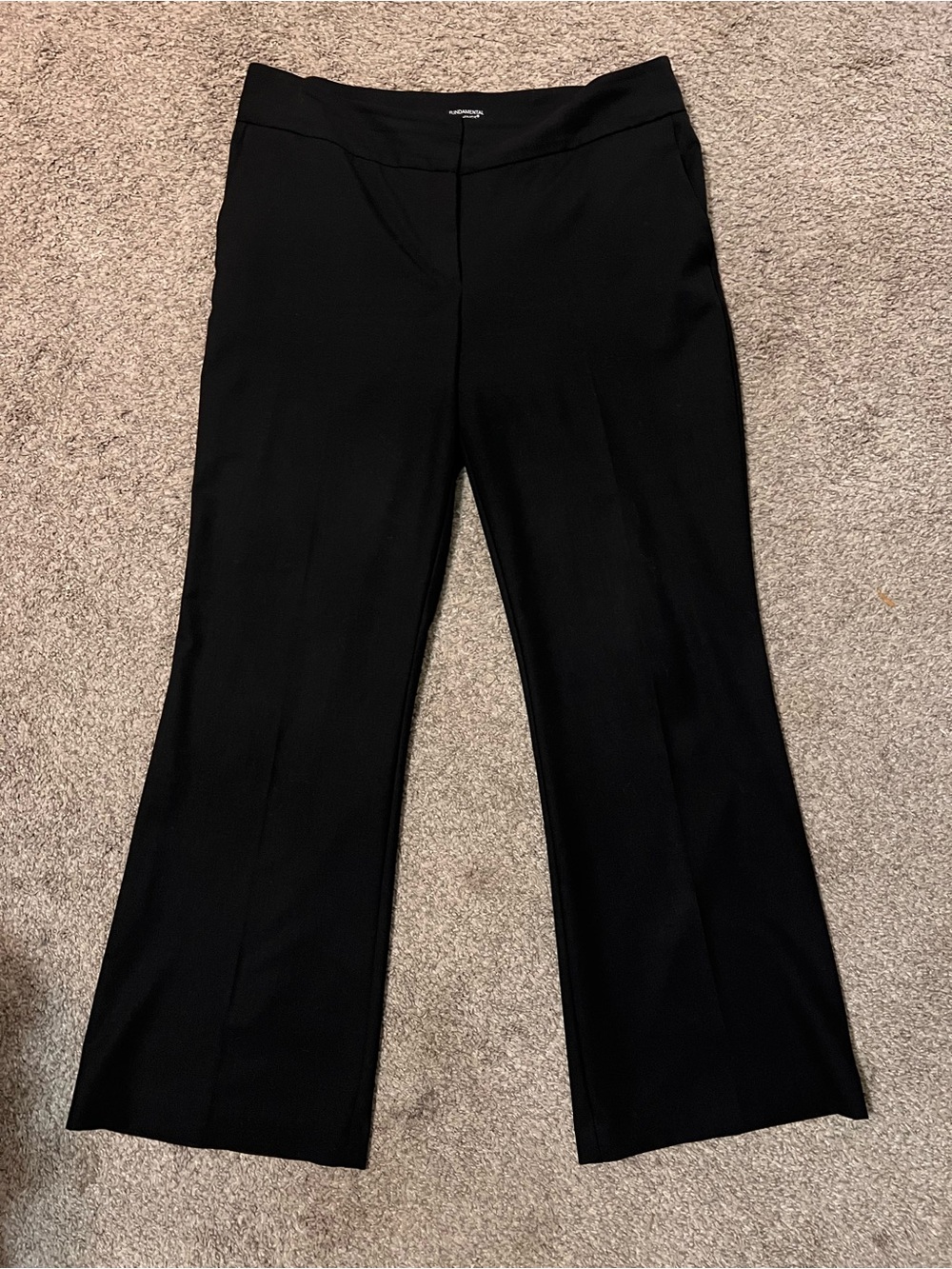 Black Dress Pants Size 14 - Classic Work Trousers